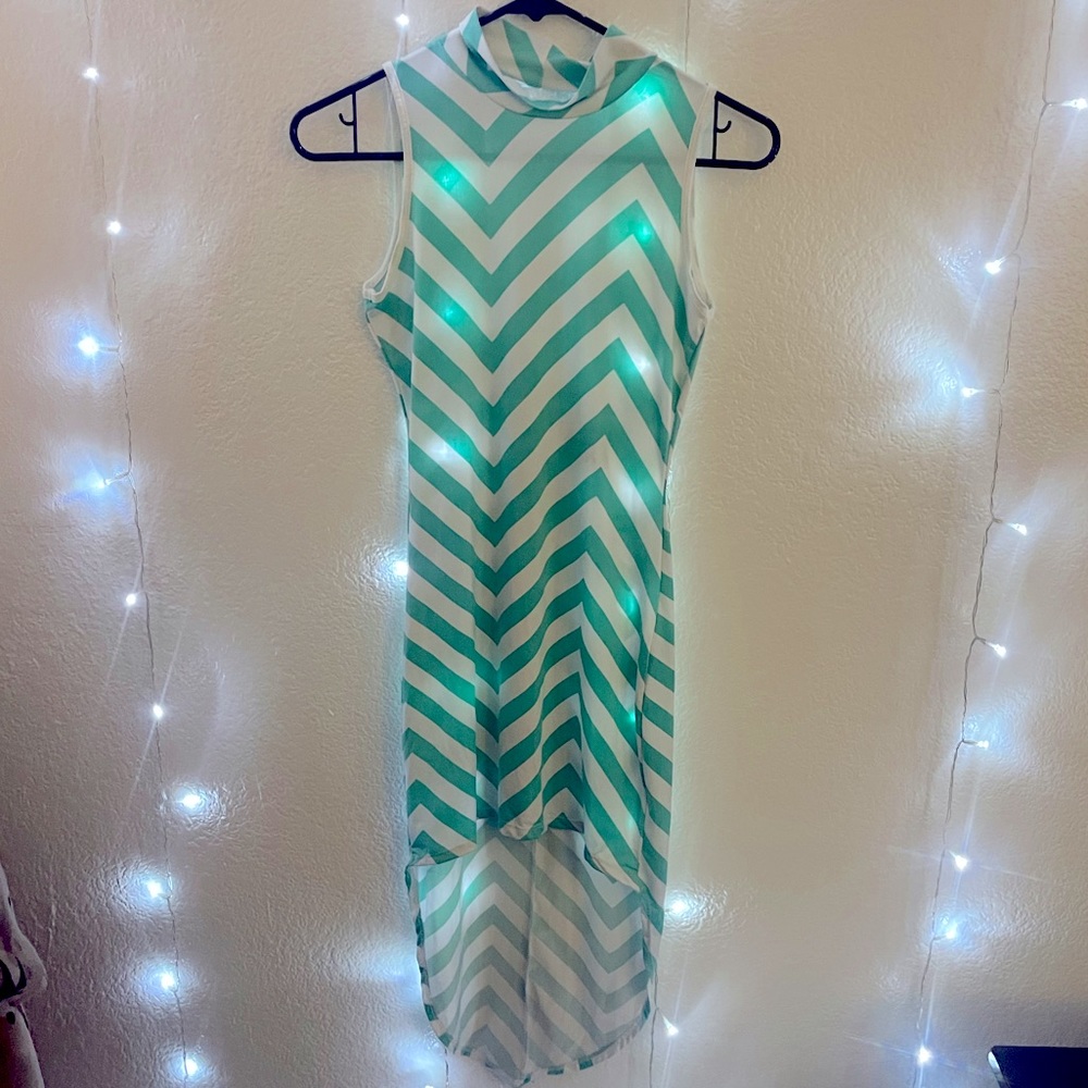 Cute skin tight summer dress.